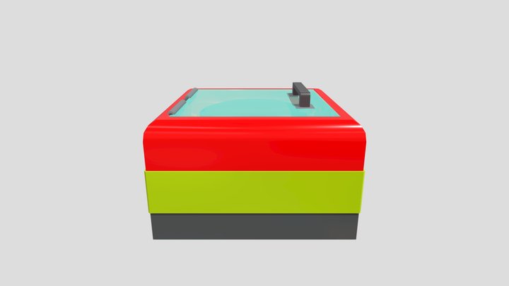 Button #1 3D Model