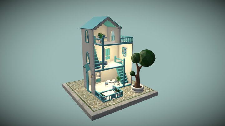 Doll House 3D Model