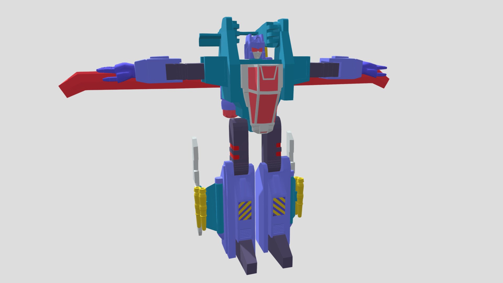 Rotorstorm Transformer TurboMasters G1 V3 Wip - 3D model by TECKNO ...
