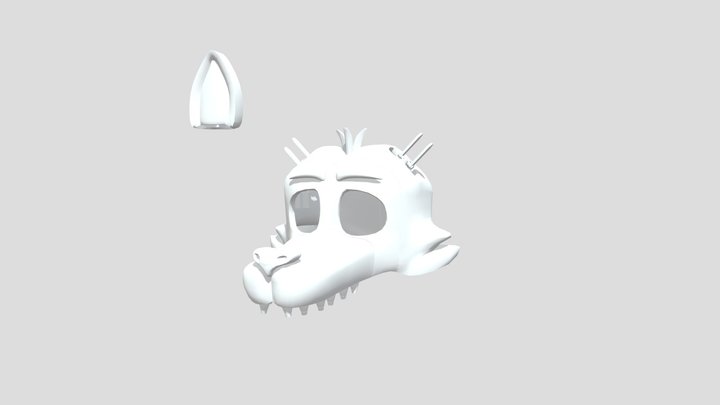 Foxy Mask 3D Model