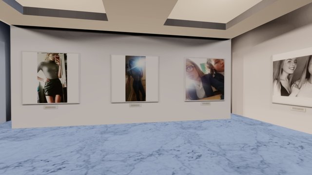 Instamuseum for @mahnicarterhallx 3D Model