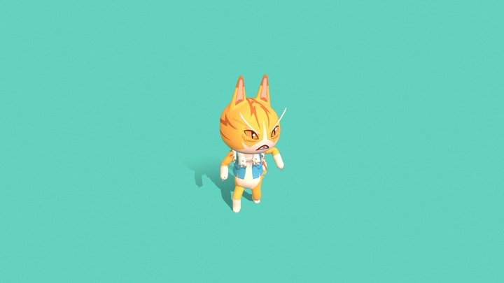 Melchior the gang leader 3D Model