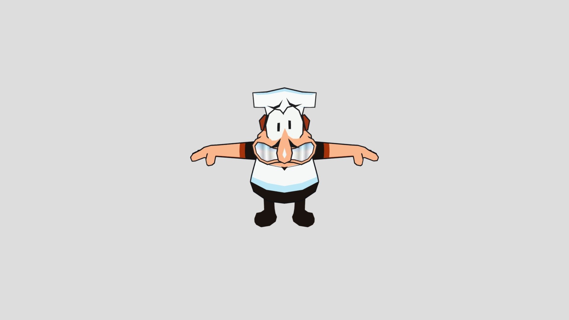 Peppino (Low Poly) - Download Free 3D model by ElectroYouTube [47ebb94 ...