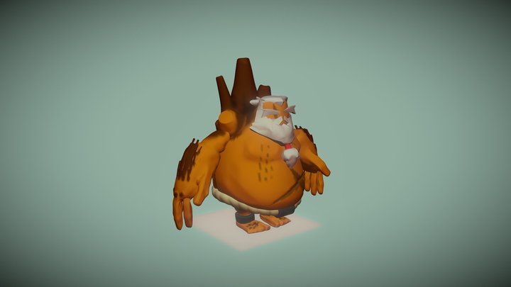Darion character model 3D Model
