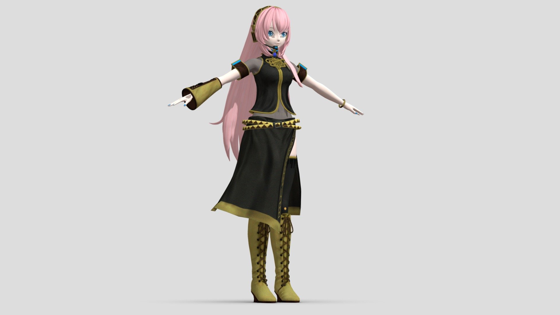 Megurine Luka - Download Free 3D model by 雨宮レン (@oscar3dmodel) [47ece07 ...