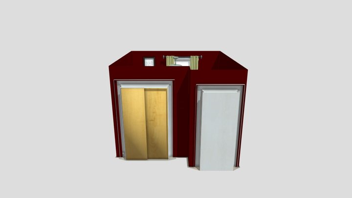 My office 3D Model