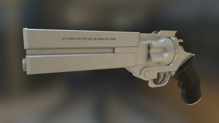 45 Long Colt 3D Model