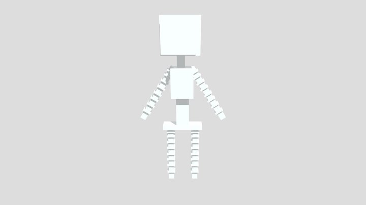 Minecraft Pupet 3D Model