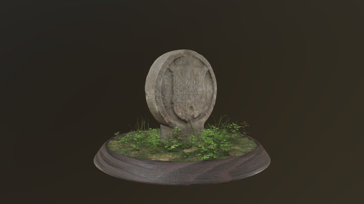 Lápida ESCBRCC 2024 3D Model