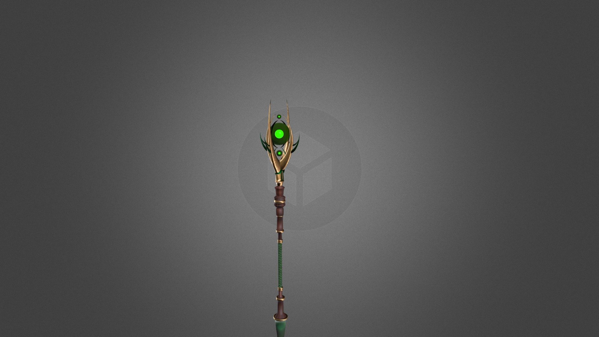 Nature magic staff