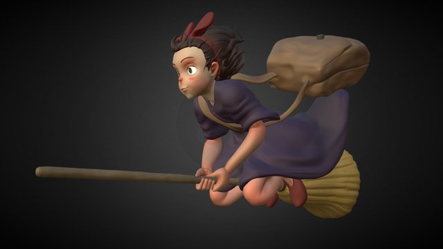 Kiki 3D Model