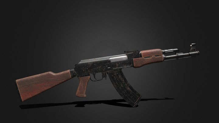 AK47 3D Model