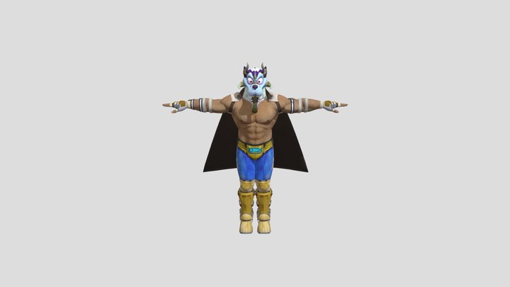 Tekken - King 3D Model