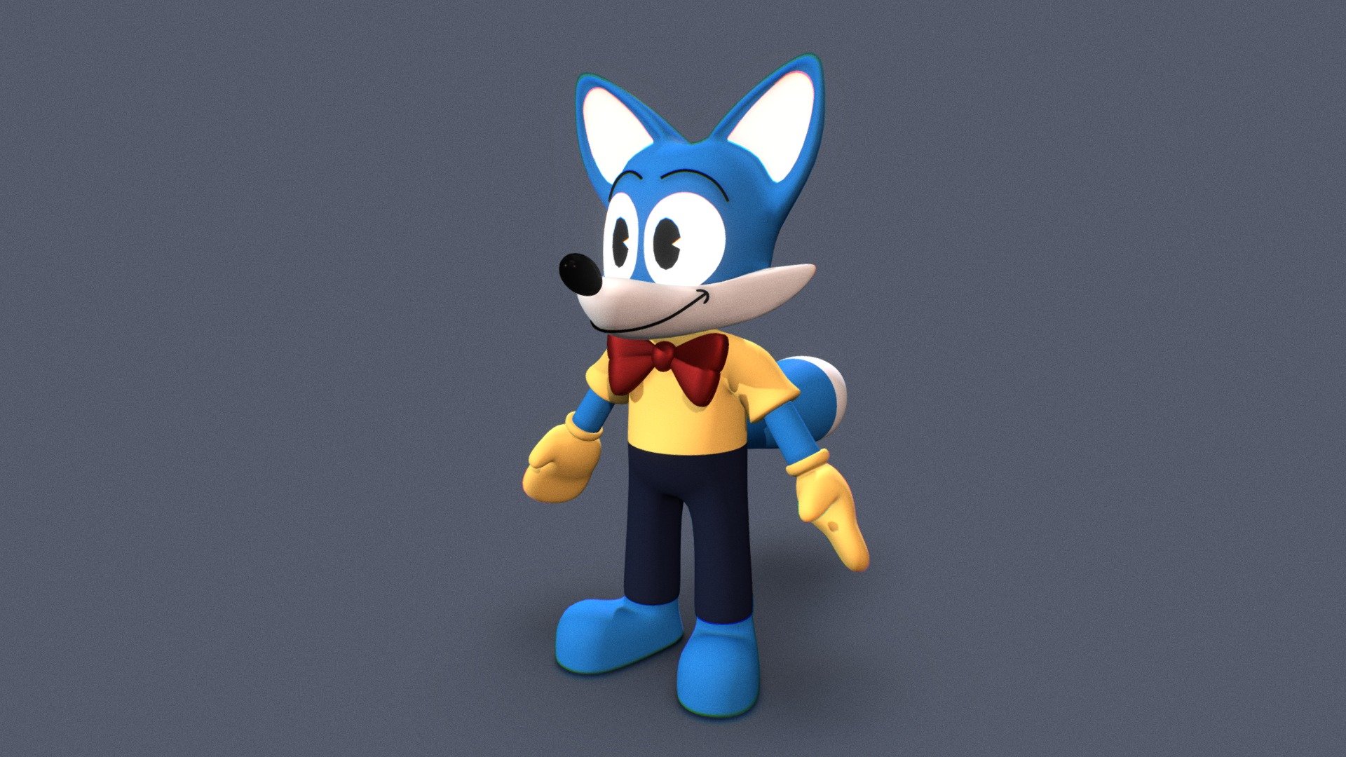 Thomas T. Fox Plush - 3D model by TheLapisBlock (@lapisblock22 ...