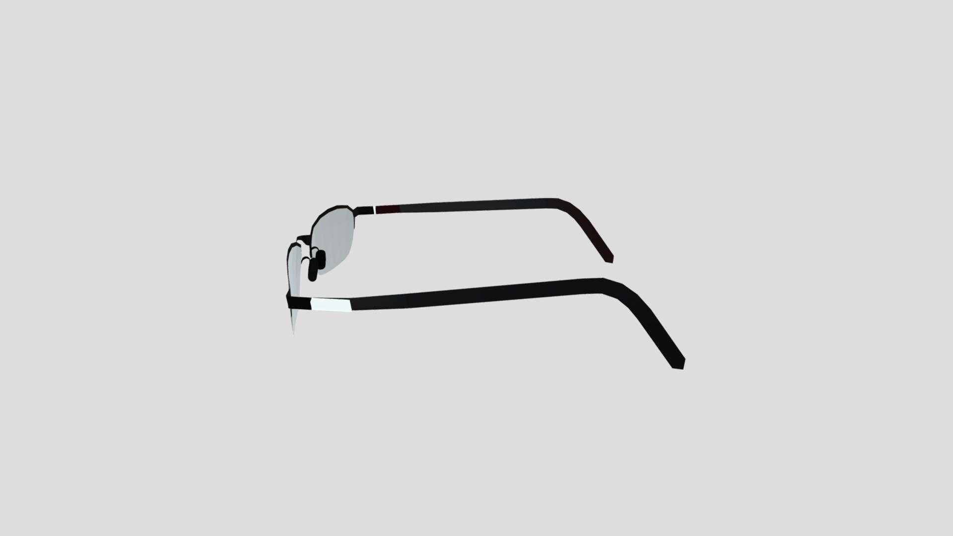 Low Poly Eyeglass