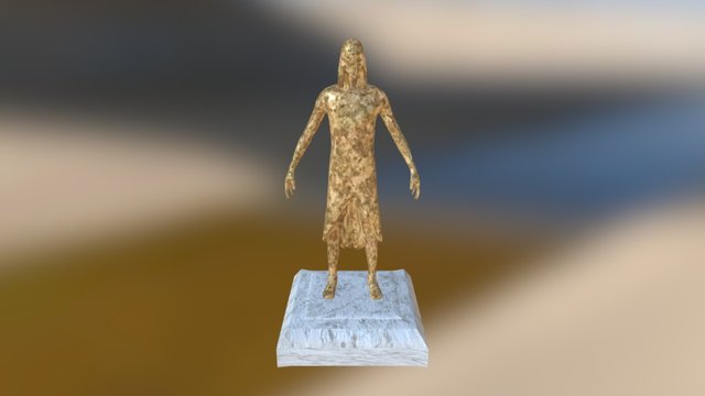 Heh Egyptian God Of Infinity 3D Model