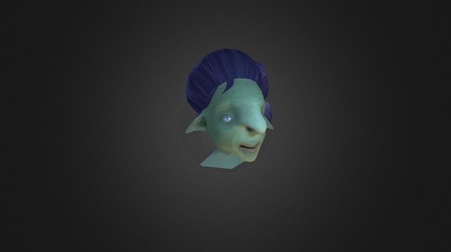 Goblin bust 3D Model