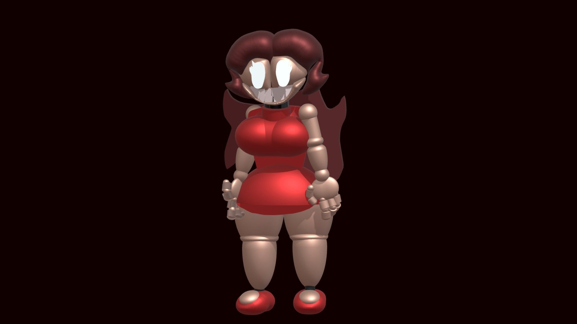 Fnf animatronic gf