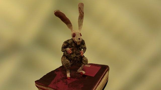 bunny puppet 3D Model