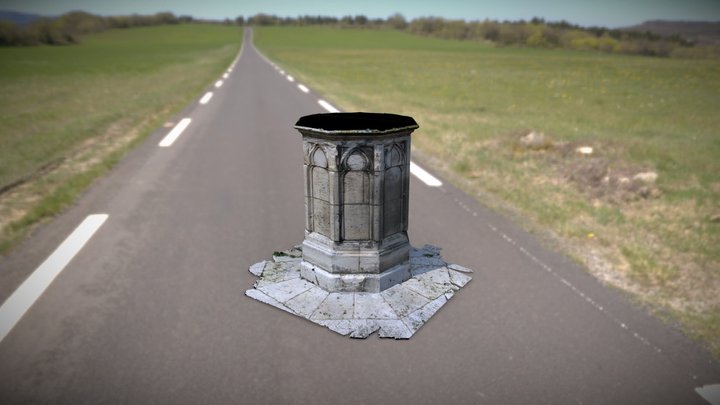 chuch pedestal 3D Model