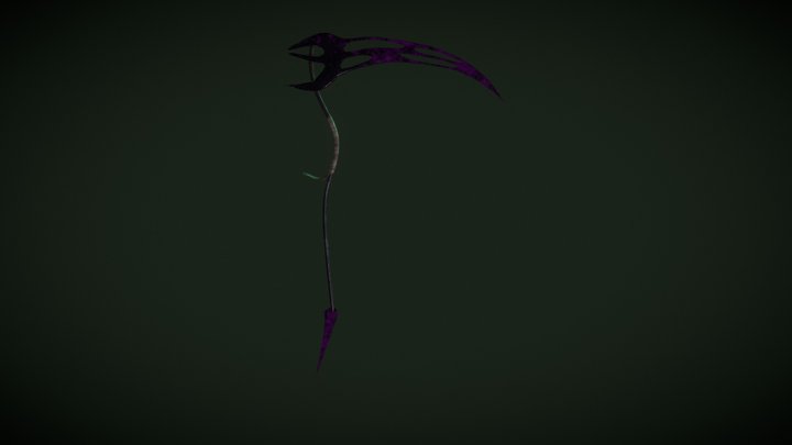 Dark Matter Scythe 3D Model