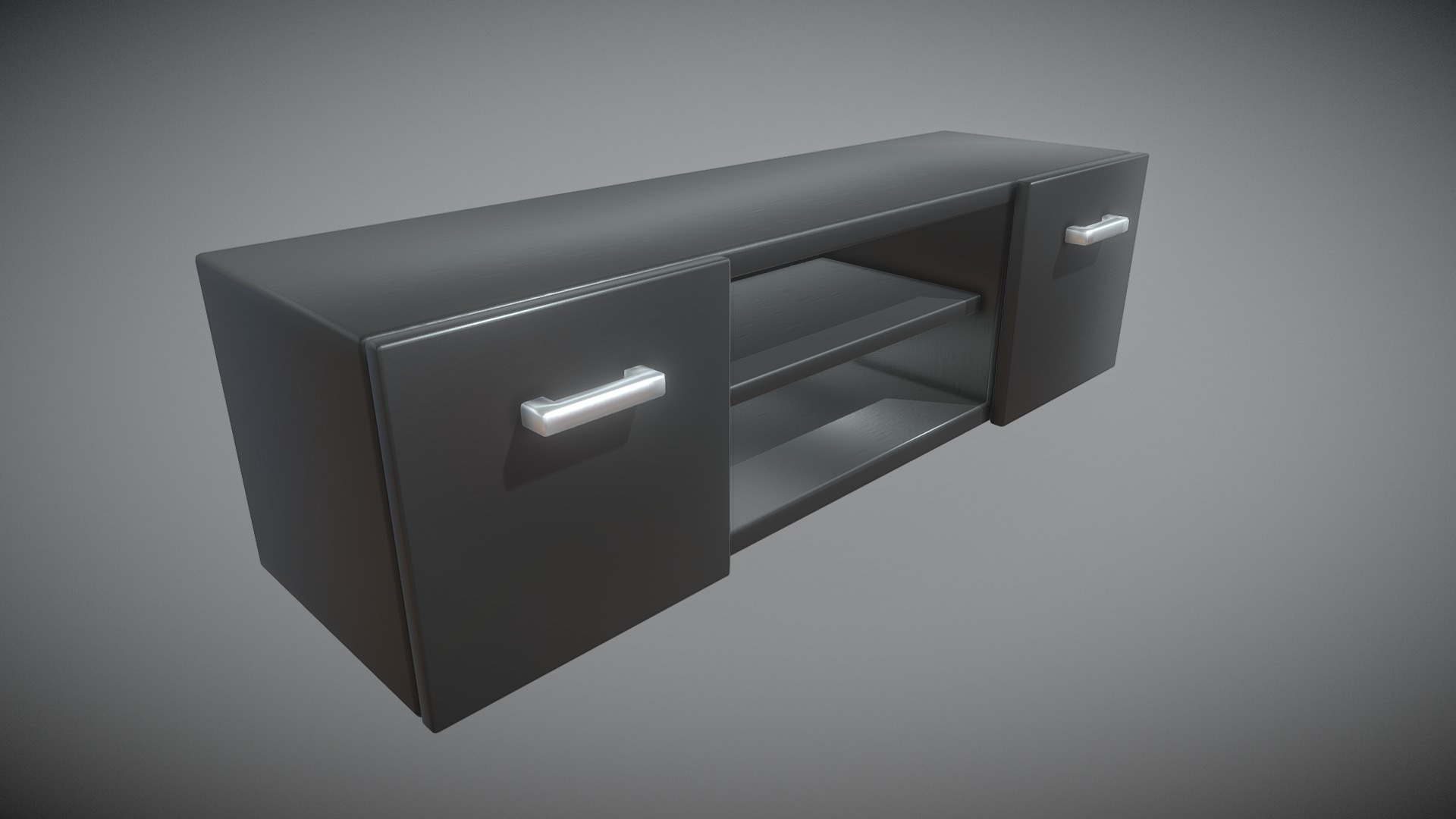 3D model TV Stand - This is a 3D model of the TV Stand. The 3D model is about a light fixture on a wall.