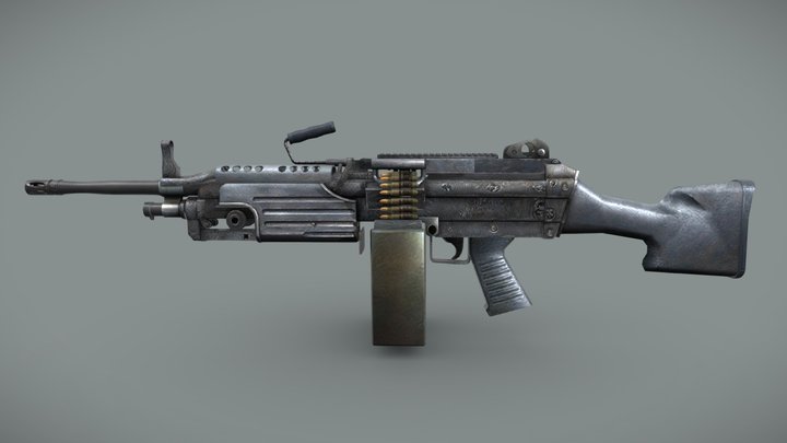 M249 3D models - Sketchfab
