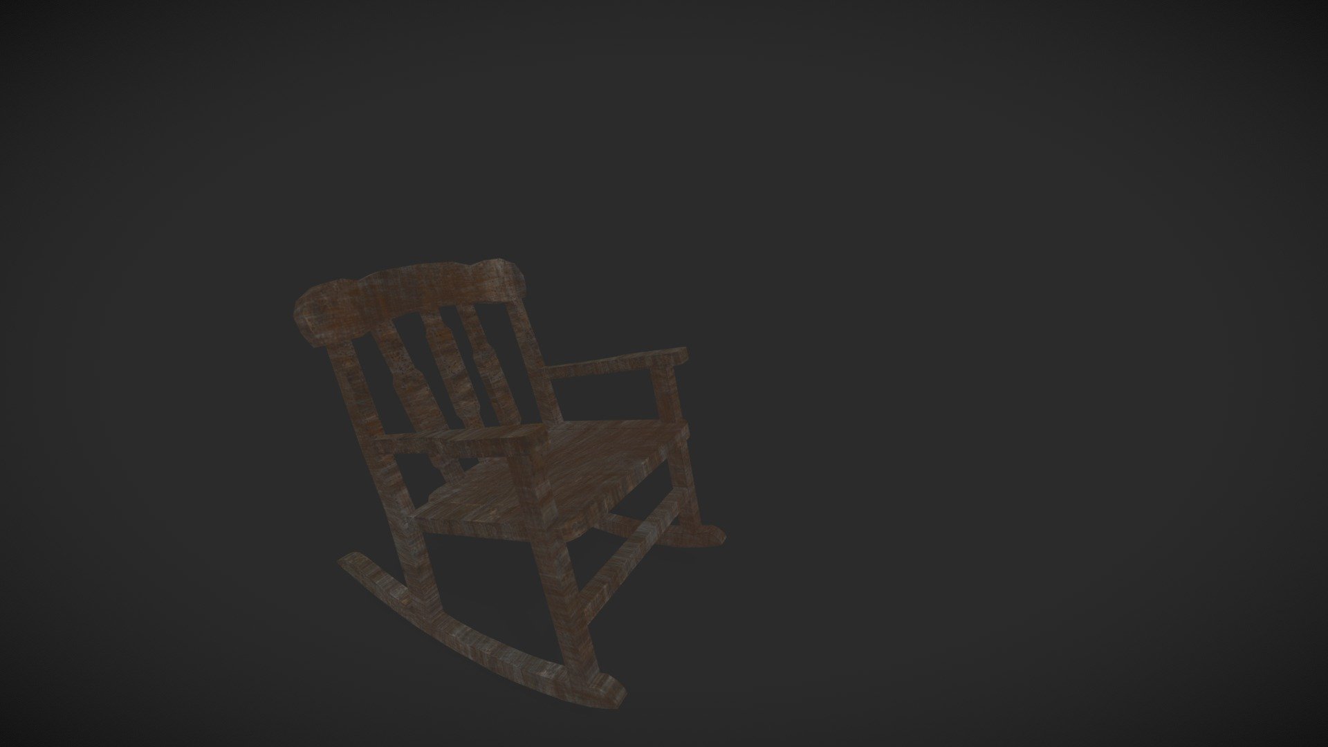 Abandoned Rocking Chair