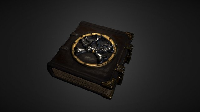 Book of secrets 3D Model