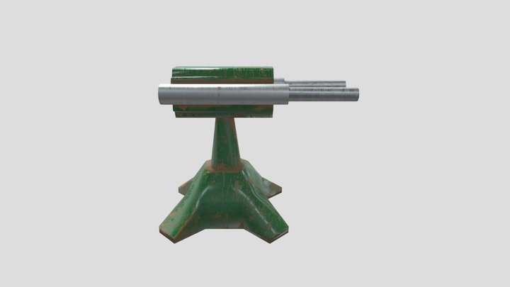 Turret 3D Model