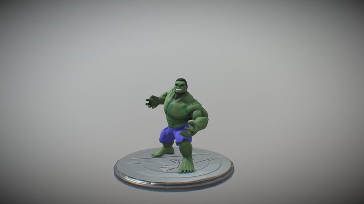 Hulk 3D Model