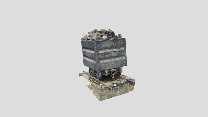Colliery monument 3D Model