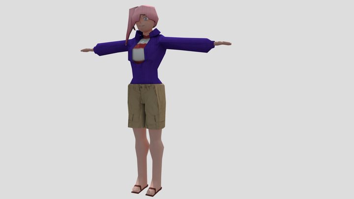 PSX Miyamoto Musashi 3D Model