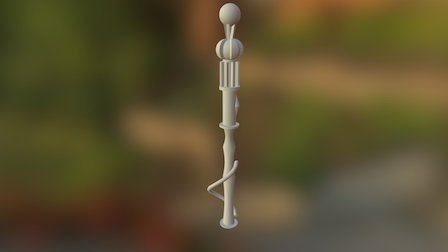 Staff Journeyman 3D Model