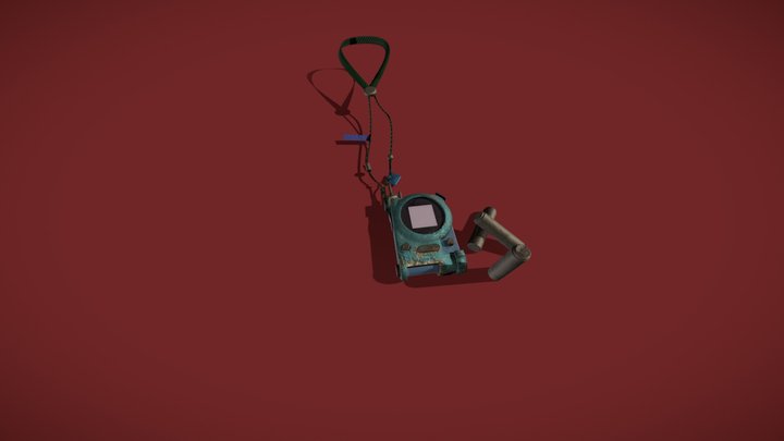 Tamagotchi 3D Model