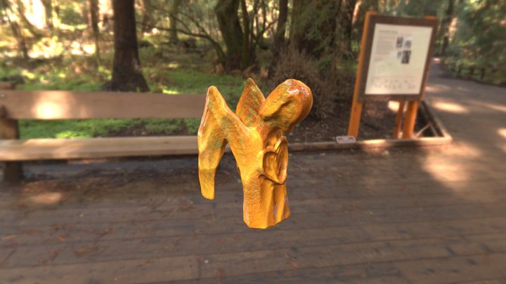 Angel Wood 3D Model
