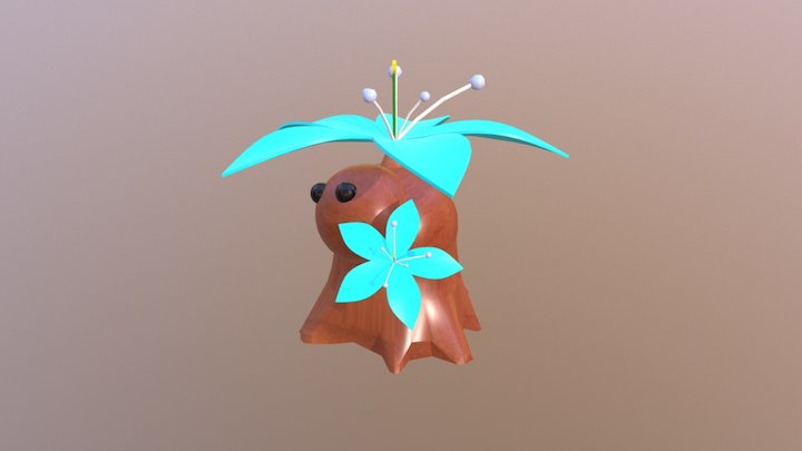 Silent Princess Growth (Level 3) 3D Model