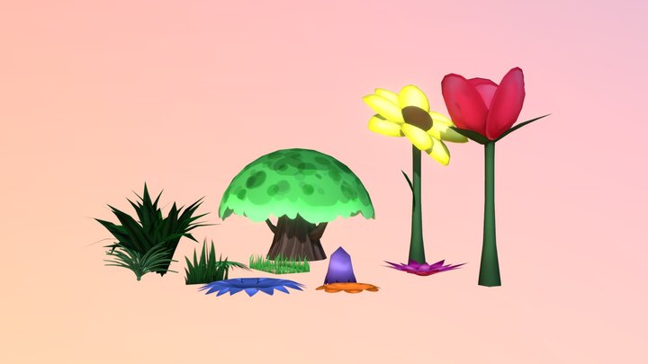 Plants 3D Model