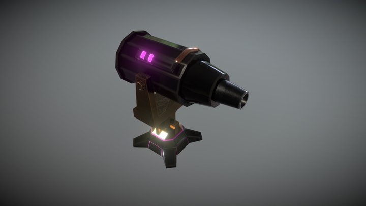Turret 3D Model