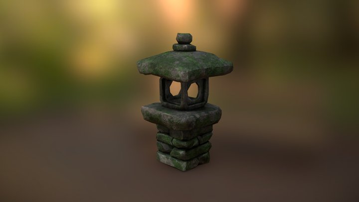 stonelight_low 3D Model