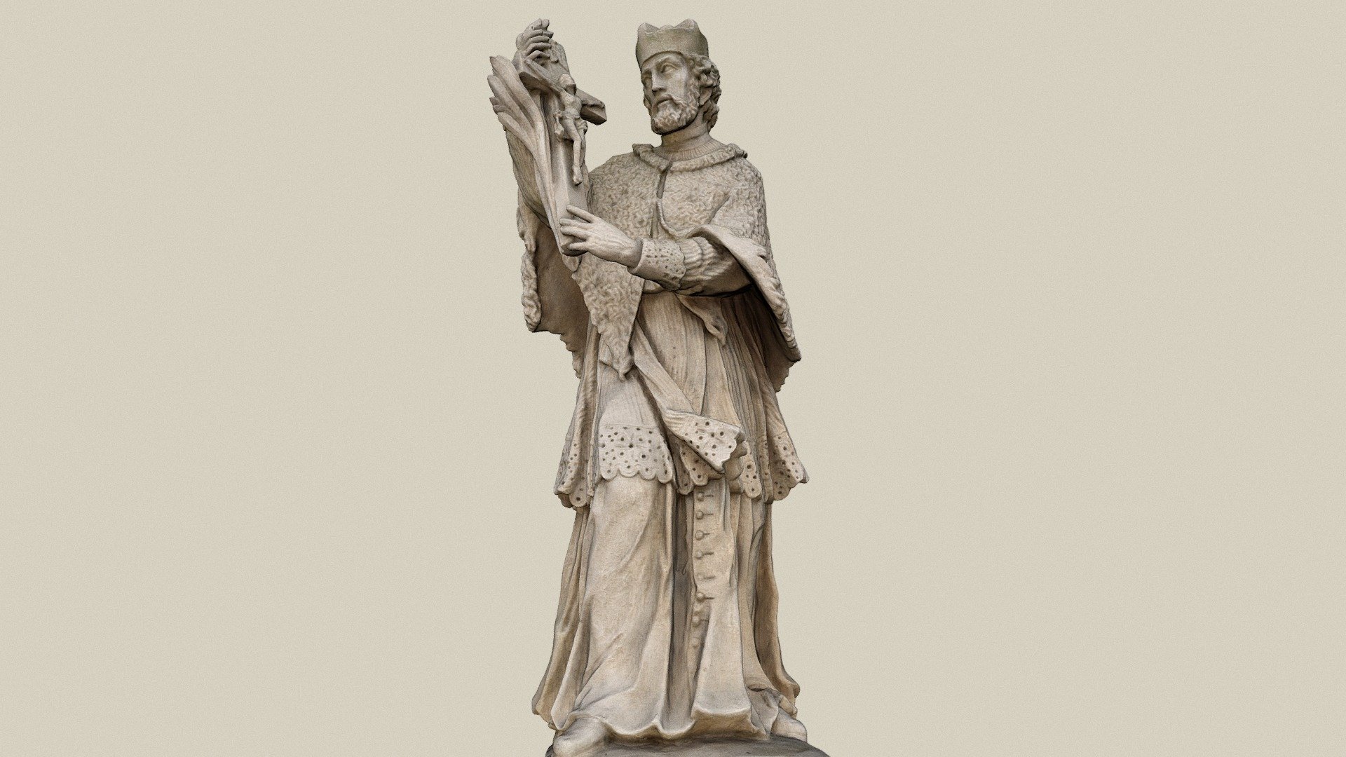 Hl. Nepomuk — Sketchfab embed 3D viewer