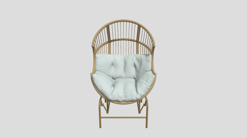Rattan Glider Chair