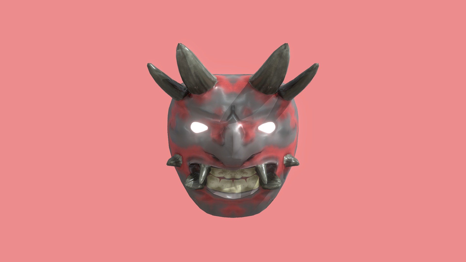 Demon Mask - 3D model by SamRoblox_ [47fd677] - Sketchfab