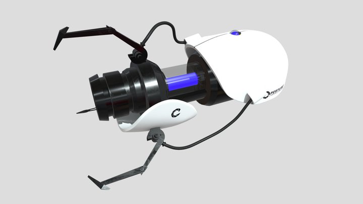 Portal Gun 3D Model