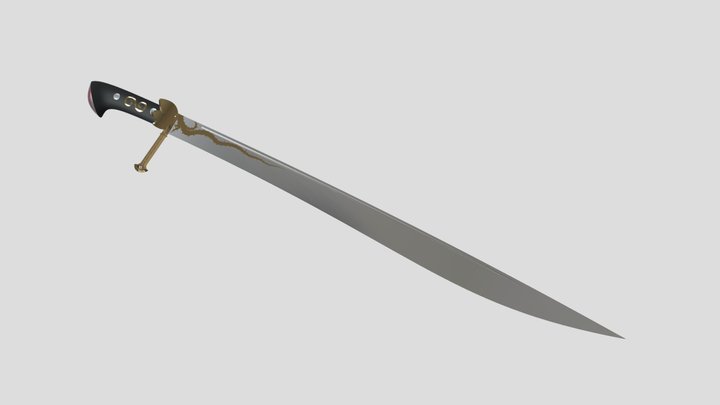 Kerrilian's Sword 3D Model