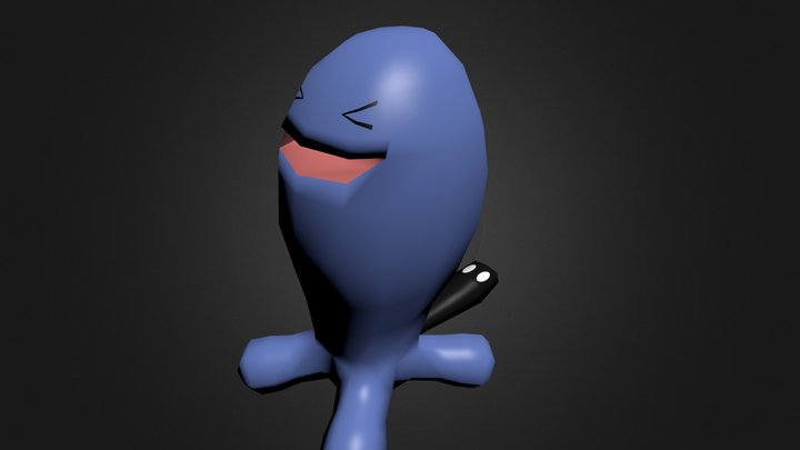 Wobbuffet 3D Model