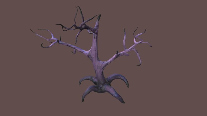 Travelers Light - Corrupted Tree_01 3D Model