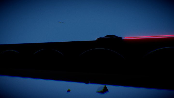 bridge ride 3D Model