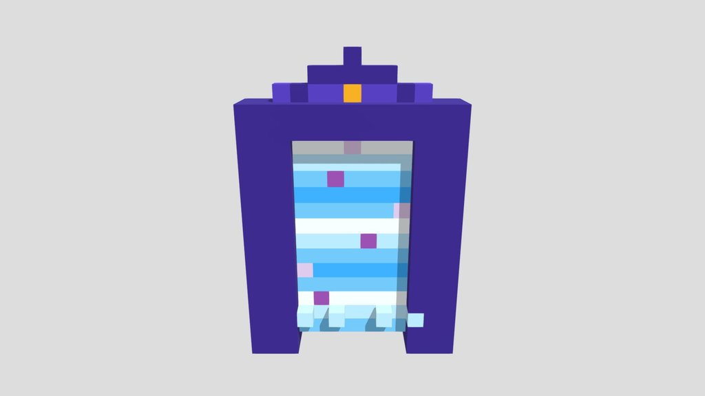 Fairy Water Veil - Voxel 32x32 (Animated)