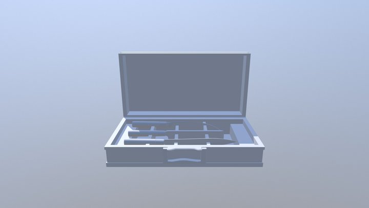 Yukihira Soma Knife Set from Foodwars 3D Model